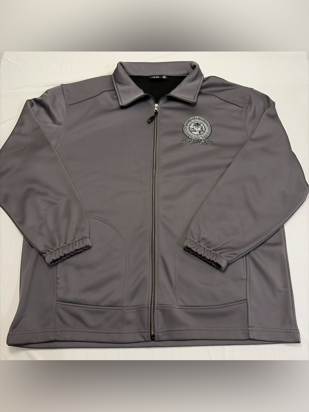 AKWA Full Zip Track Jacket Embroidered IBB 2XL Boilermakers Forgers Shipbuilders